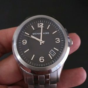 Michael Kors stainless steel watch $25